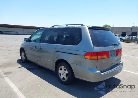 2002 Honda Odyssey Ex from USA, damaged, VIN 5FNRL18642B026280
